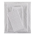 3-Piece 300 Thread Count Grey Flake Cotton Blend Bed Sheet Set, Twin XL