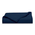 300 Thread Count Easy Care Blue Cove Cotton Blend Percale Flat Bed Sheet, King