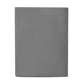 Mainstays Easy Care 300 Thread Count Solid Soothing-Gray CVC Cotton Blend Fitted Sheet, King (Adult)