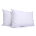 2-Pack Down Alternative White Bed Pillows, Standard