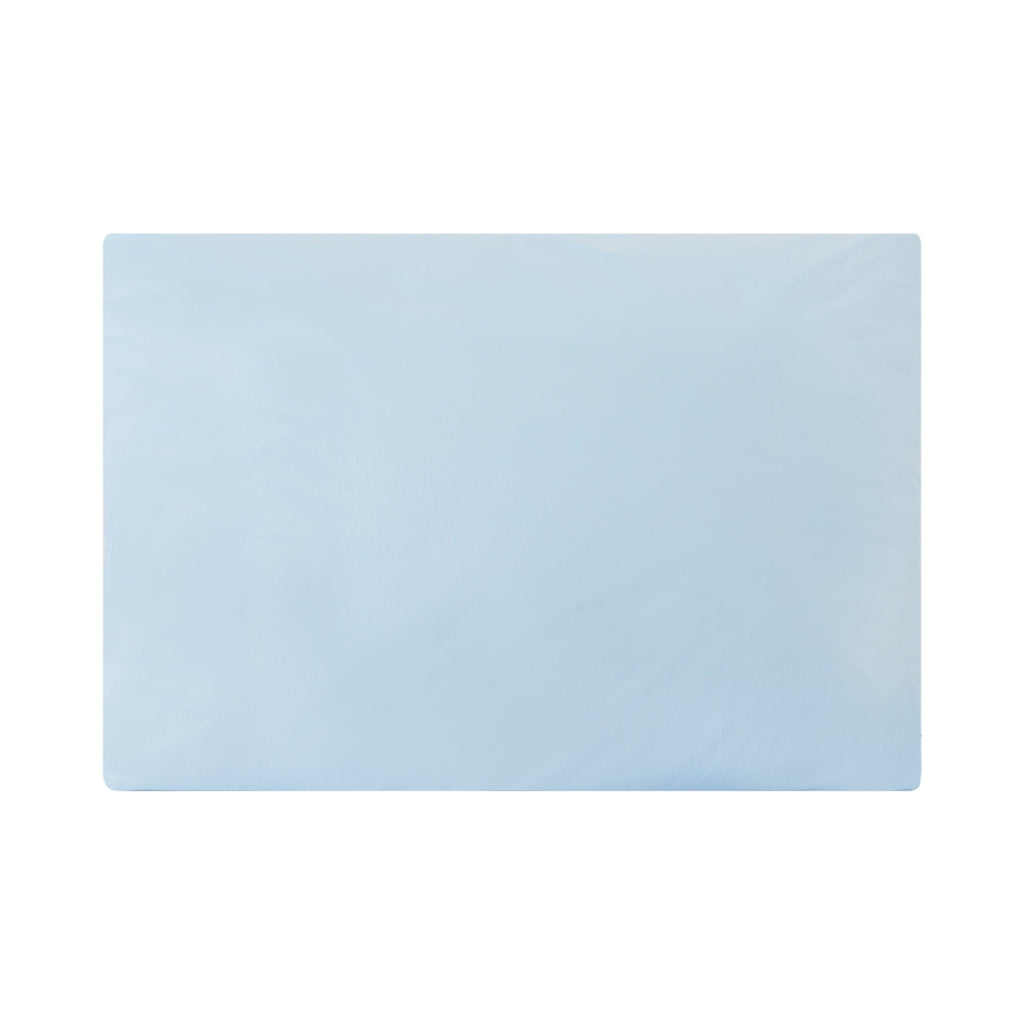 Reusable Water-Resistant Soft Polyester Fill Blue Bed Pillow, 19" x 25", 1 Ct