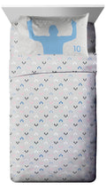 Messi Lionel Messi 3 Piece Twin Size Bed Sheet Set - Soccer Theme Bedding for Kids & Teens