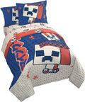Oishi Market 7 Piece Full Size Comforter Set with Shams - Kids & Teens Gaming Bedding
