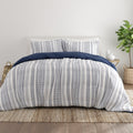 2-Piece Navy Farmhouse Dreams ReversiblePrint Comforter Set, Twin/TwinXL