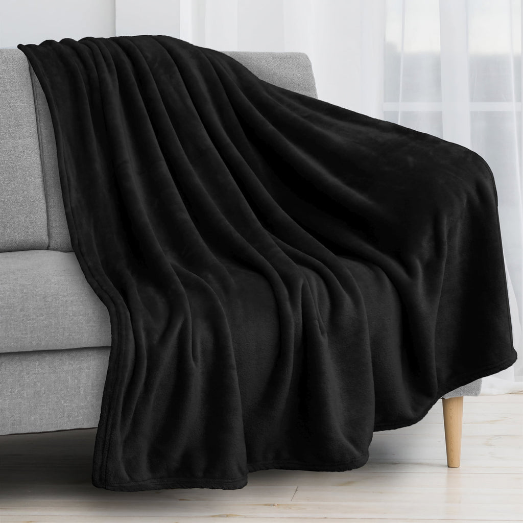 Fleece Blanket Throw | Super Soft, Plush, Luxury Flannel Throw | Lightweight Microfiber Blanket for Sofa Couch Bed 50...