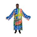 Snuggie Chill Wearable Blanket with Sleeves in Cool Touch Fabric, Mountain Dew Red White & Dew Americana