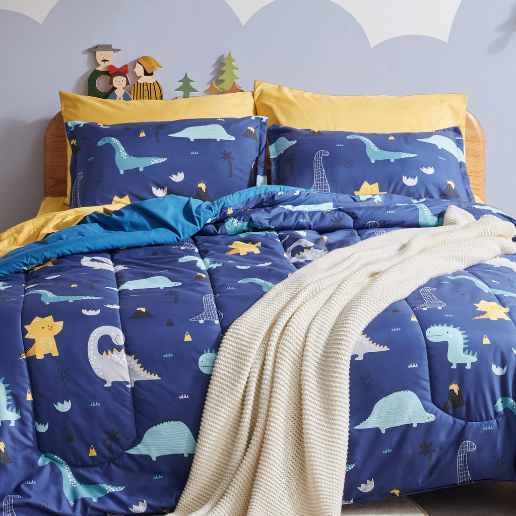 Kids Bedding Comforter Set Twin/Twin Xl Size - Super Soft & Cute Printed 2-Piece Comforter Set All Seasons for Boys, ...