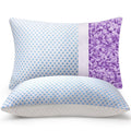 Cooling Pillows for Bed Sleeping Shredded Memory Foam Pillows Queen Size Set of 2 Pack 20 x 30 inches
