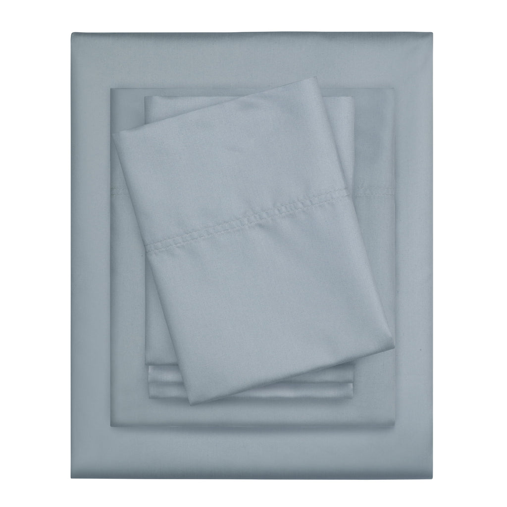 6-Piece 800 Thread Count Lead Cotton Rich Adult Bed Sheet Set, King - Deep Pocket