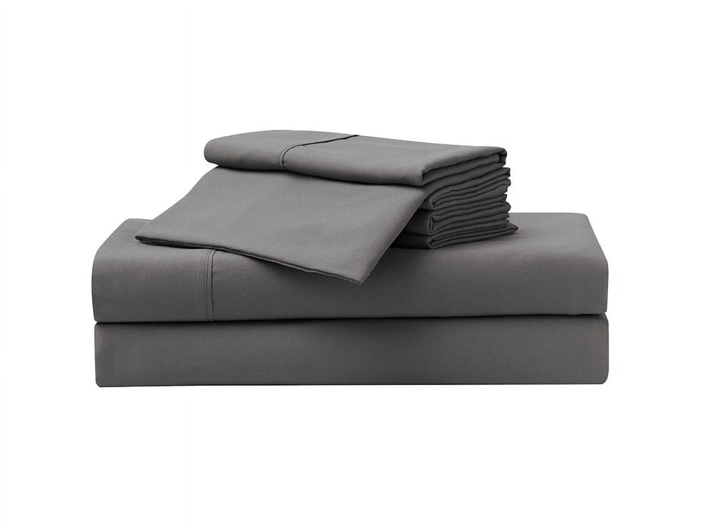 So Soft 3-Piece Dark Gray Sheet Set, Twin