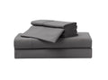 So Soft 3-Piece Dark Gray Sheet Set, Twin