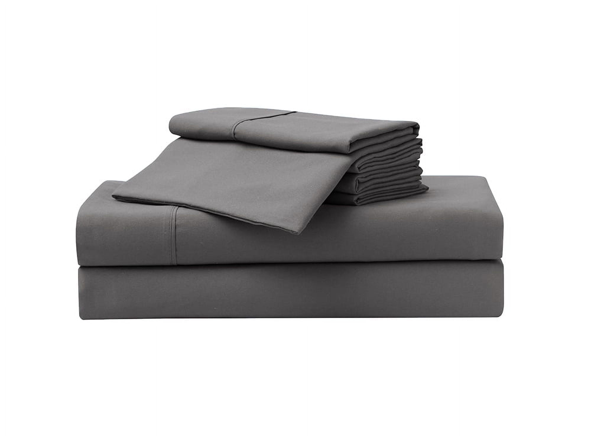 So Soft 3-Piece Dark Gray Sheet Set, Twin