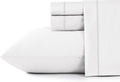 Bed Sheets Set 4 Pieces, 600 TC 100% Egyptian Cotton Bed Sheets, Breathable, Soft & Silky Sateen Weave Fits Mattress ...