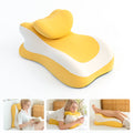 Memory Foam Reading Pillow, Multi-Position Support Bed Pillow for Petite Adults, Reading Tools, Fun Couple Pillows Pr...