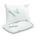 Memory Foam Pillows Queen Size Set of 2 - Cooling Bed Pillows for Sleeping - Back, Stomach, Side Sleeper Soft, Comfy Cool Shredded - 2 Pack,