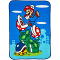 Kids Fleece Throw Blanket 46x60, Nintendo