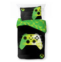 Xbox Kids 2-Piece Twin/Full Reversible Comforter Set, Black, Microsoft