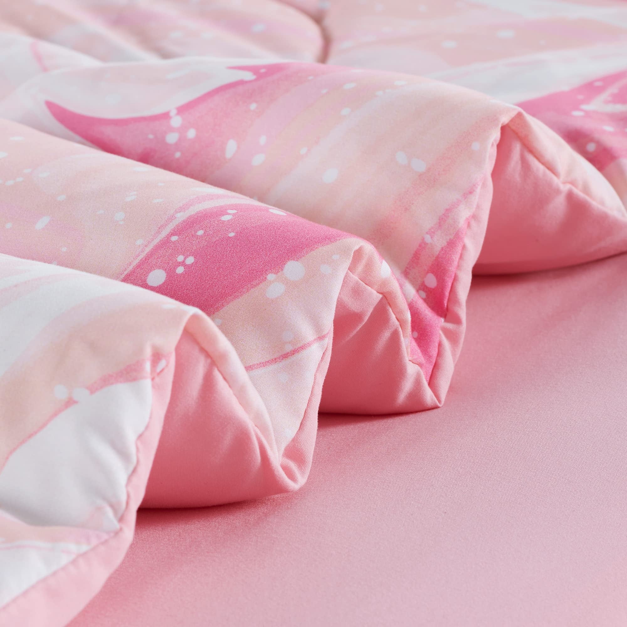 Kids Twin Bedding Comforter Set - 5 Pieces Super Cute & Soft Bedding Sets & Collections with Comforter, Sheet, Pillow... - Image 3