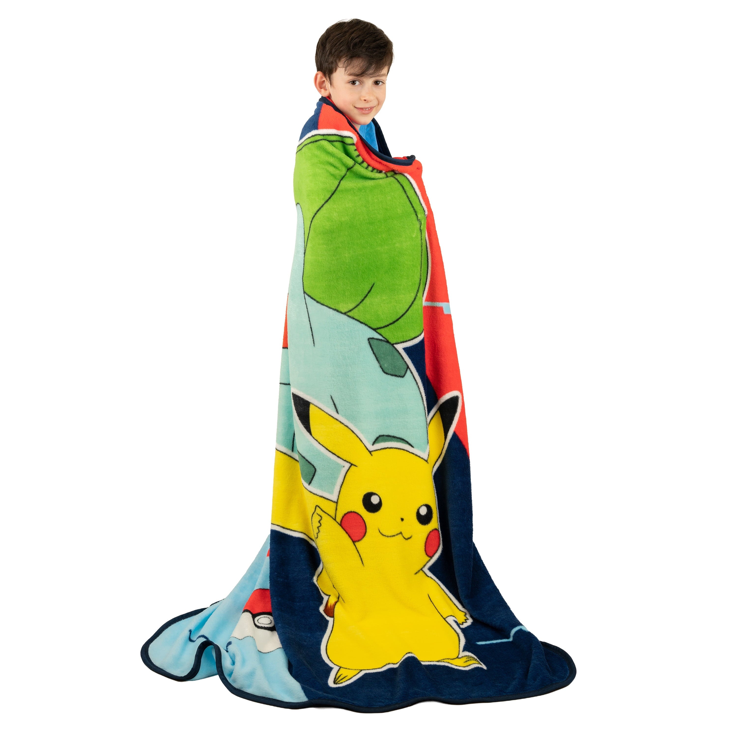 Pokemon Kids Print Fleece Throw Blanket, 46 x 60 - Image 5