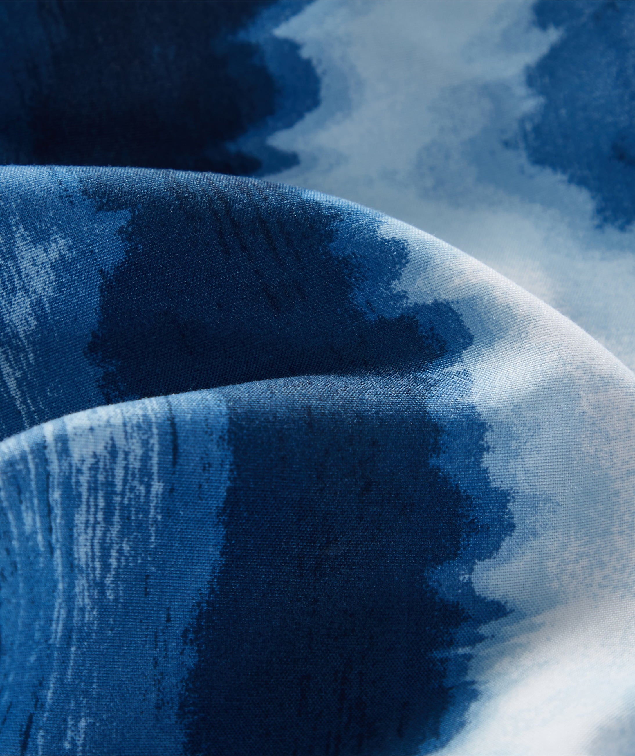 Tie Dye Navy 3 Piece Comforter Set, Full - Image 5