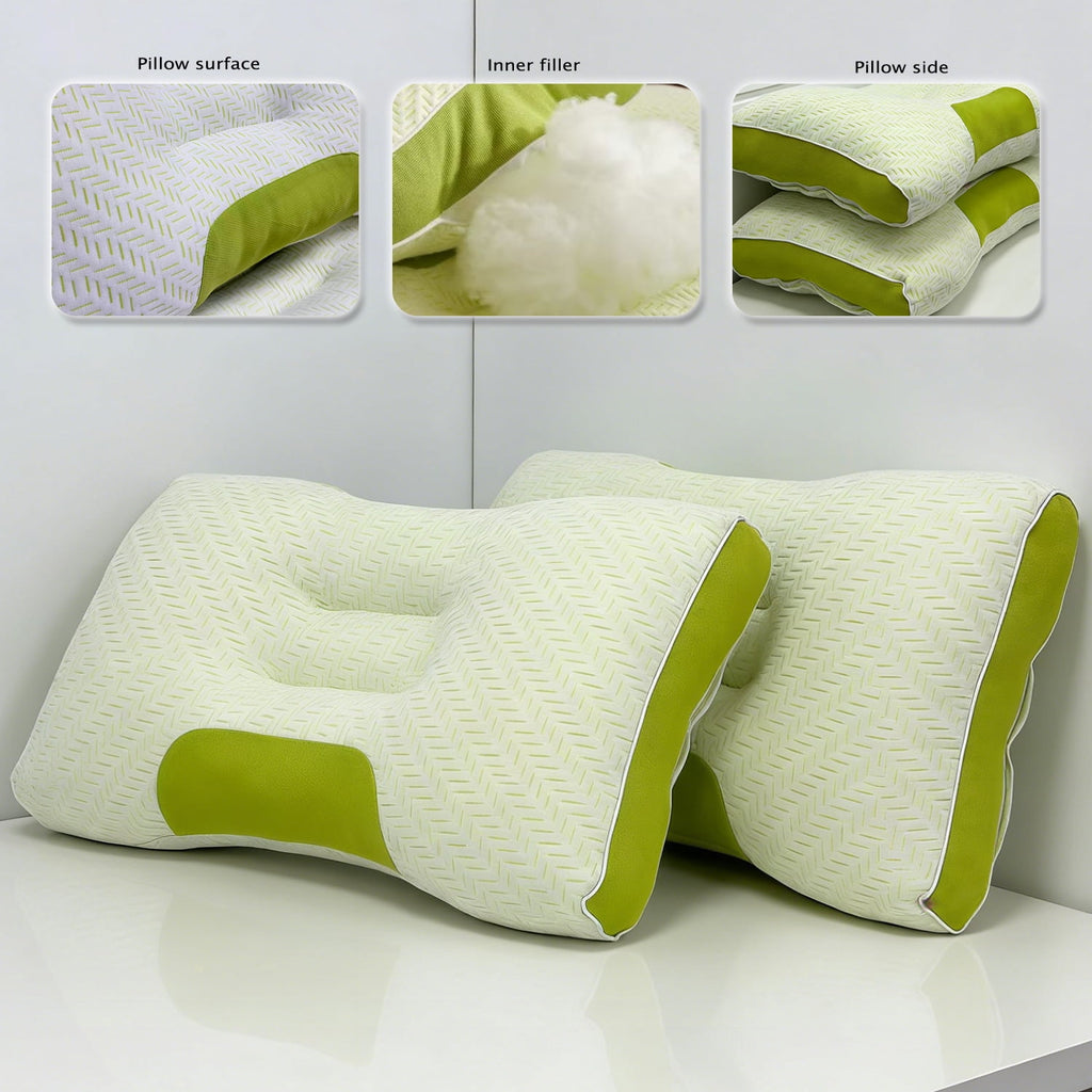 2-Pack Bamboo Fiber Bed Pillow (29.13" x 18.9") - A-Class Safe and Cooling - Image 5