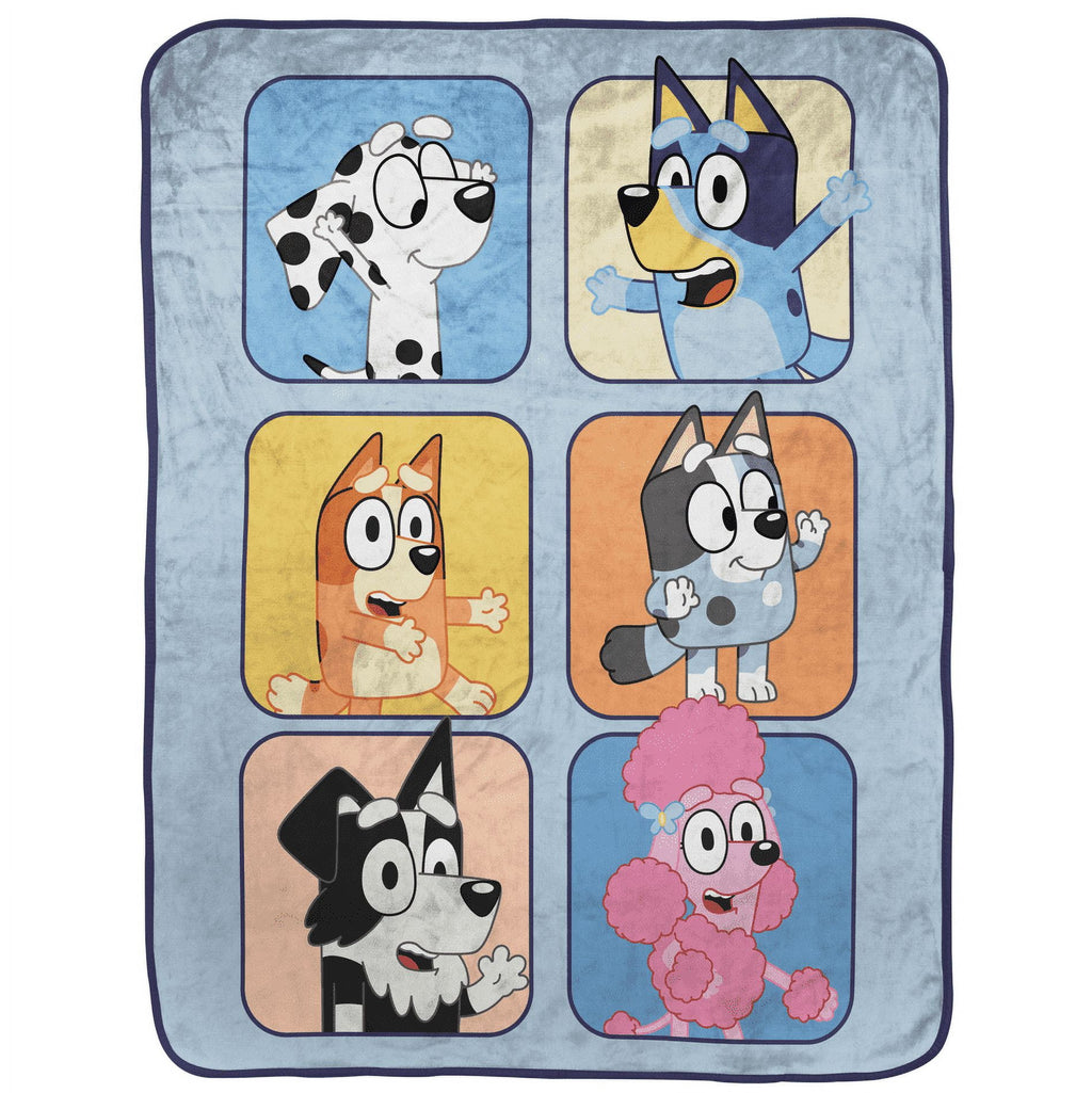 BBC Bluey & Friends 40x50 Throw Blanket - Image 2
