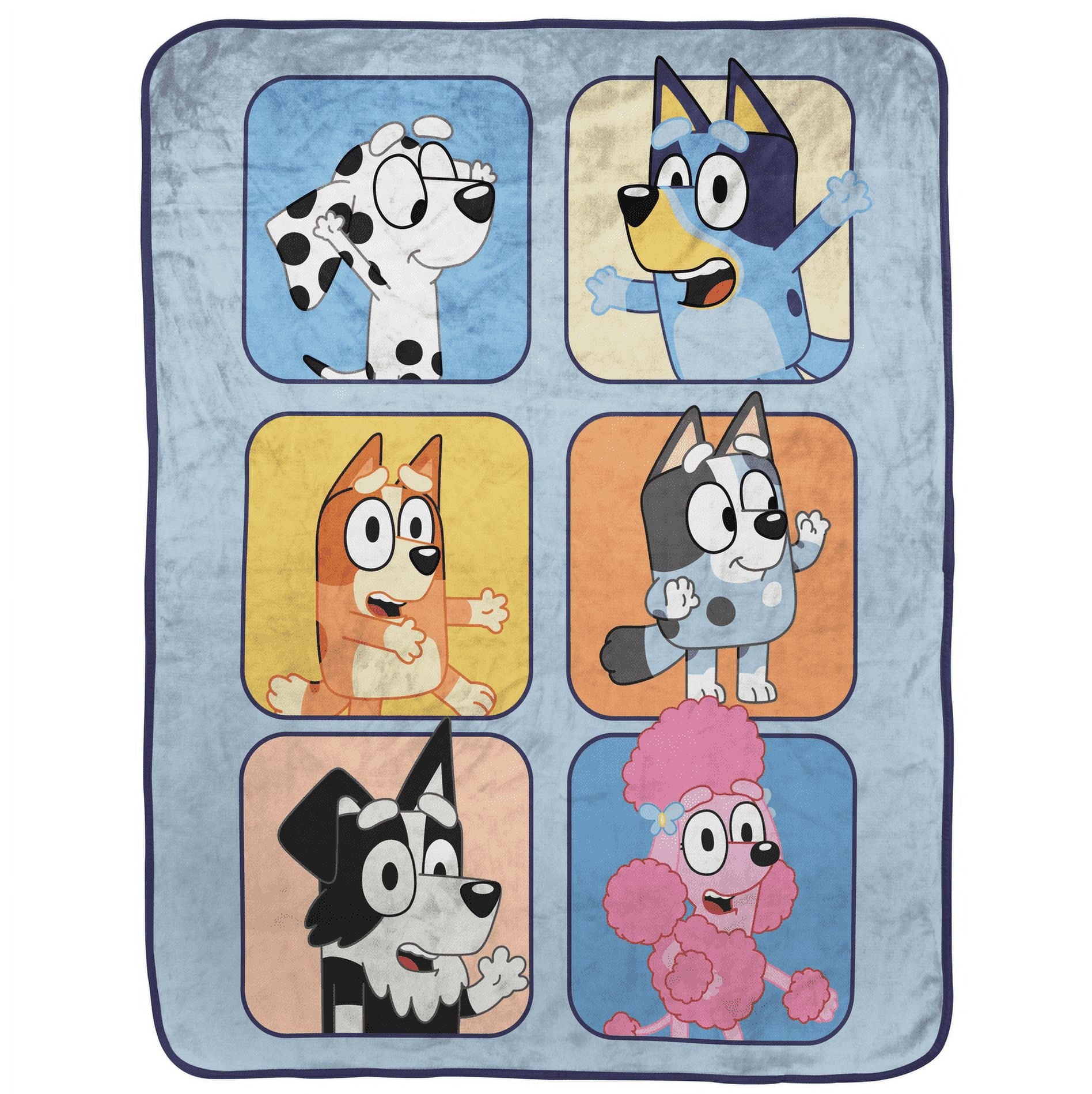 BBC Bluey & Friends 40x50 Throw Blanket - Image 2
