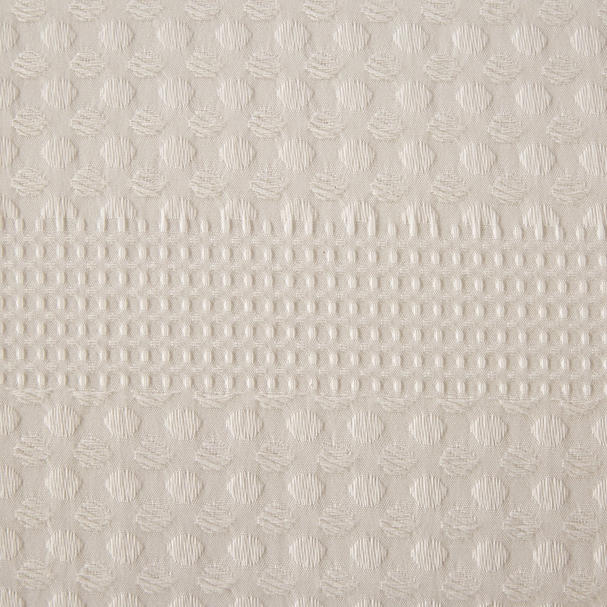 5-Piece Papyrus Beige Waffle Comforter Set, Full/Queen - Image 5