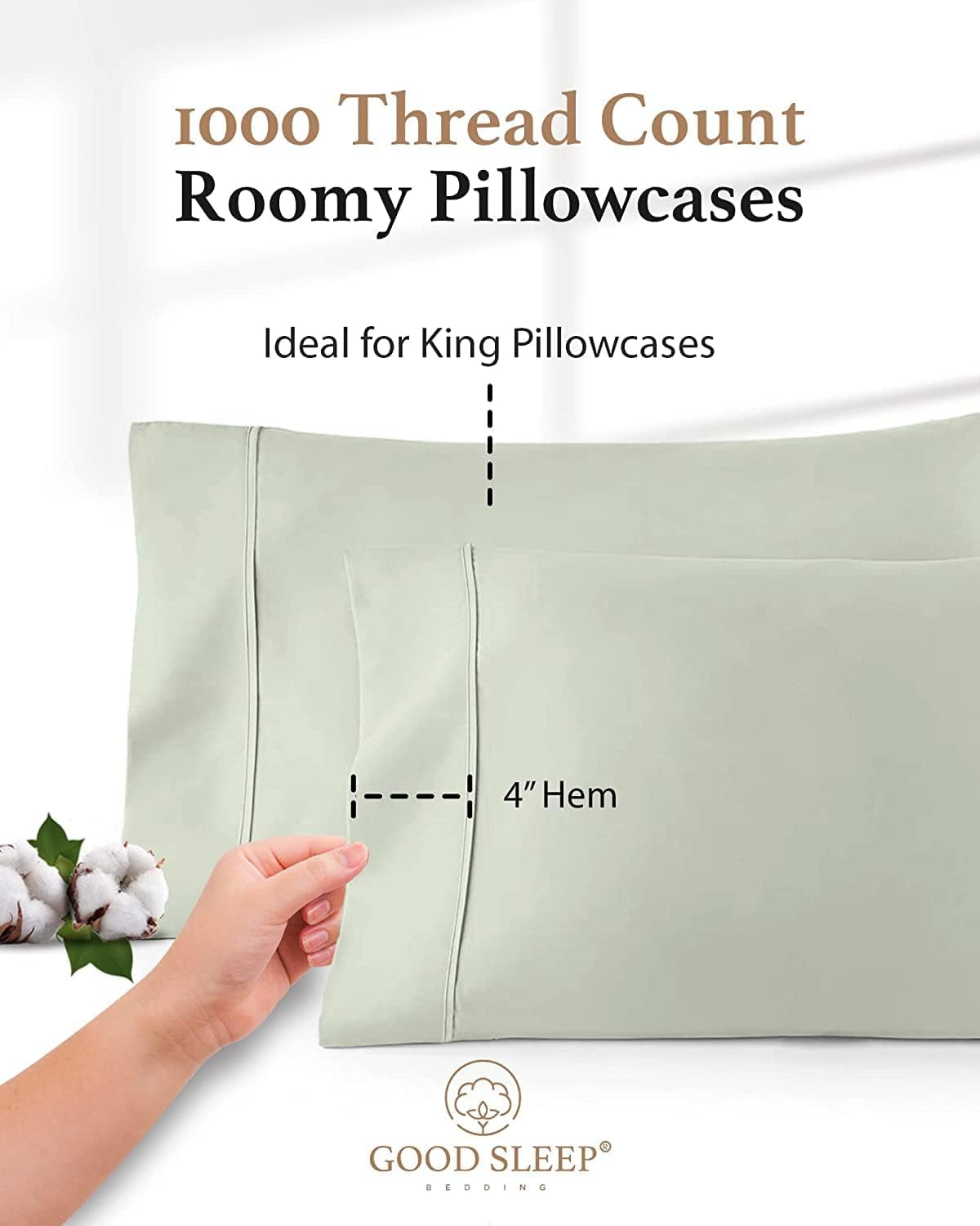 Queen Size Flat Sheet Only - Hotel Style 100% Egyptian Cotton Sheet, Soft & Breathable, Sateen Weave 800 Thread Count... - Image 2