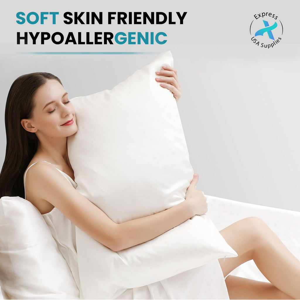 2-Pack Standard Bed Pillows – Soft, Breathable & Hypoallergenic for Better Sleep - Image 6