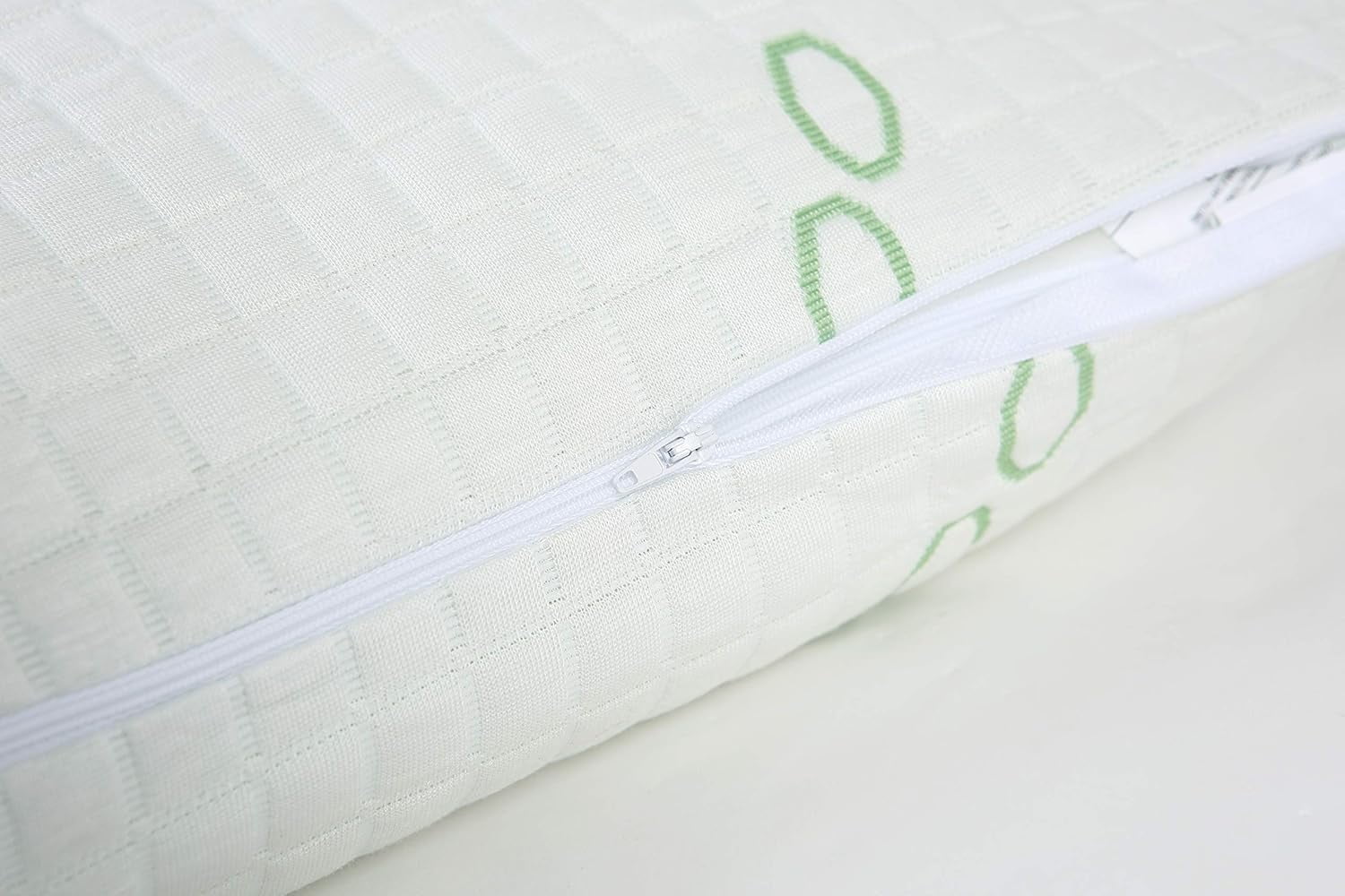 Queen Size Bamboo Pillow, Memory Foam Bed Pillows with Washable Pillowcases, Queen - Image 6