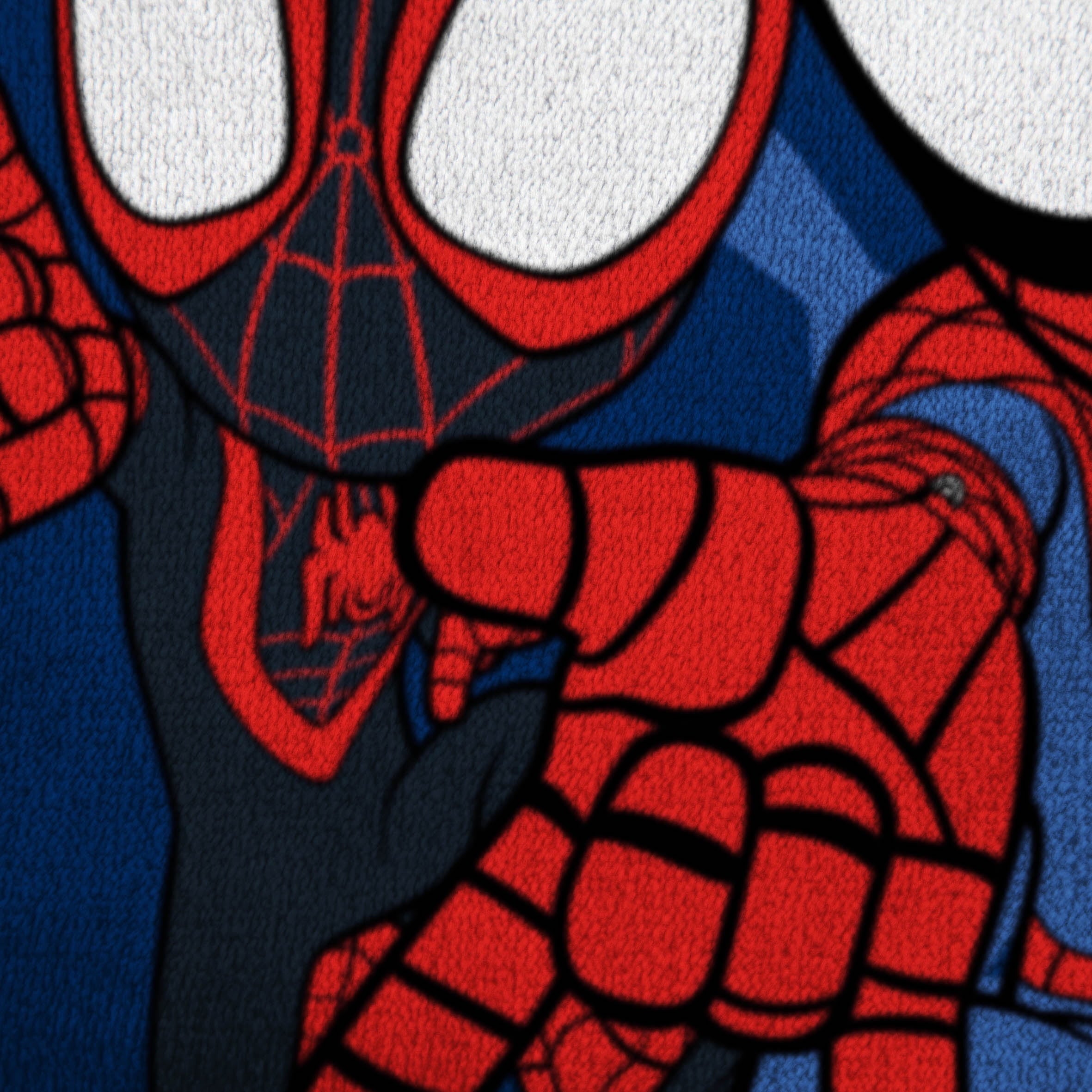 Spidey and His Amazing Friends Kids Plush Twin/Full Blanket, 62 x 90, Microfiber, Blue and Red - Image 2