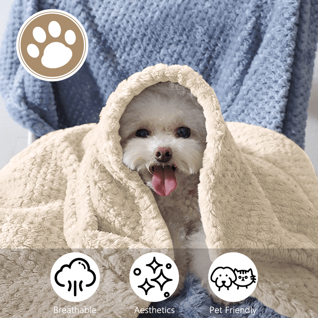GPED Ultra Soft Throw Blanket, Warm Cozy Blankets 260GSM for Couch Bed Chair, Breathable and Lightweight Blankets for All Seasons, Decor & G - Image 5