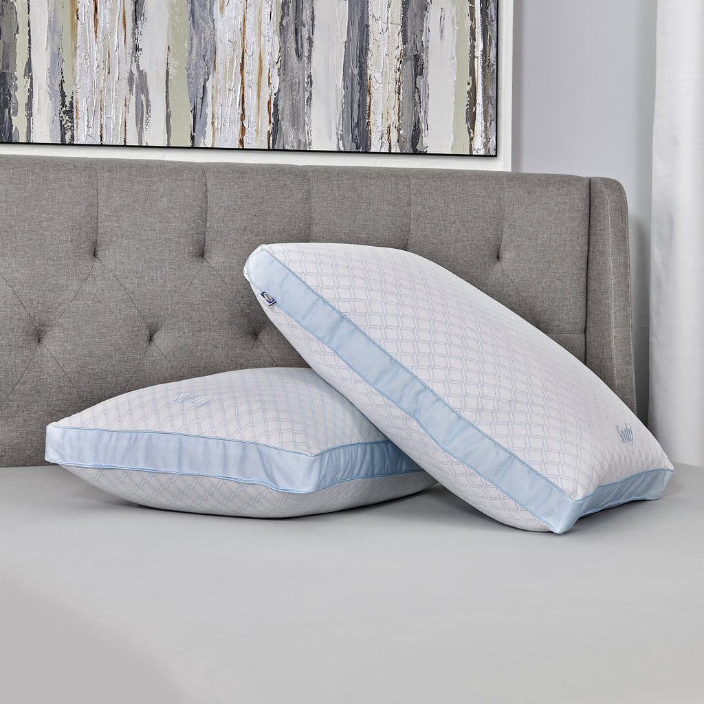 Cooling Performance Odor Neutralizing Extra Firm Support Machine Washable Pillow, King - Image 4