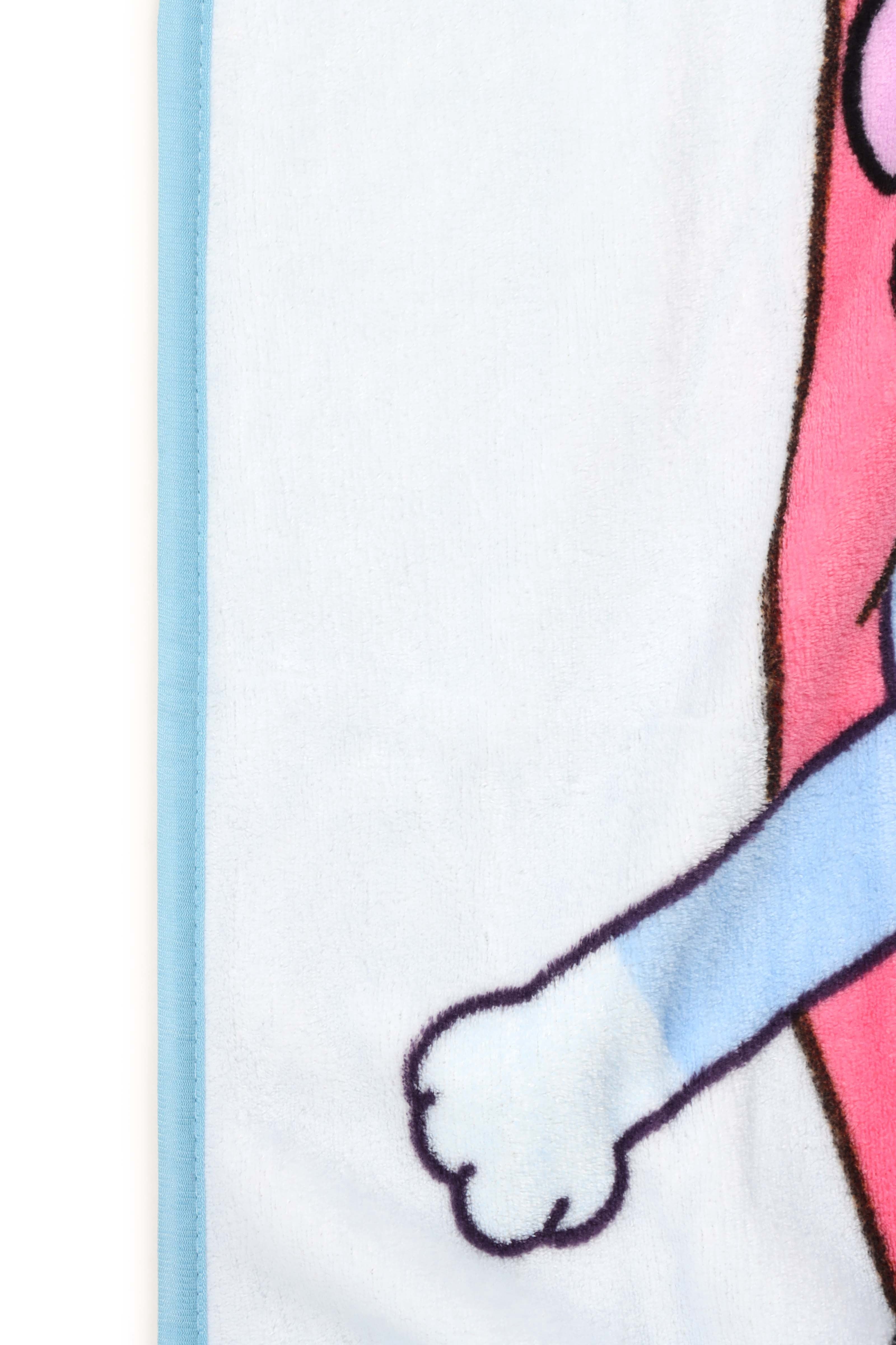 Family Kids Throw Blanket, Soft Coral Fleece, Multicolor, 46" x 60" - Image 5