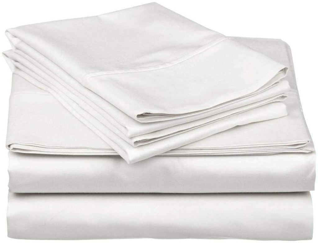 Top Split King 100% Egyptian Cotton 1000 Thread Count, Adjustable Beds -Top Split King Sheets Sets (4 Pcs) Split Down... - Image 3