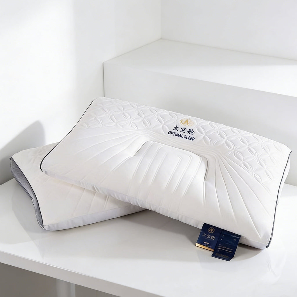 2-Pack Space Capsule Bed Pillow (29.13" x 18.9") - Plush and Supportive - Image 4