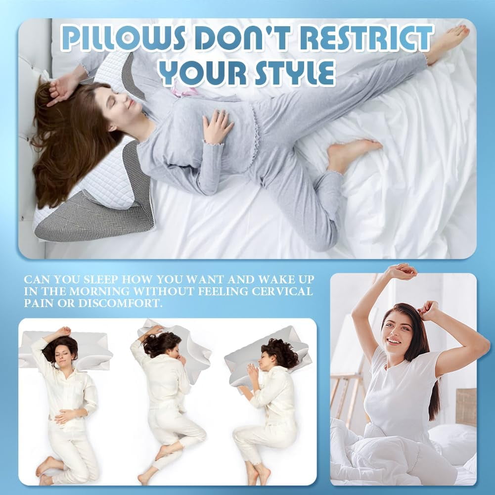 Airway Pro Sleep Apnea Pillow, Airway Pro Cervical Pillow - All-Night Neck Support, Ergonomic Pillows for All Sleeping Positions, for Neck P - Image 5
