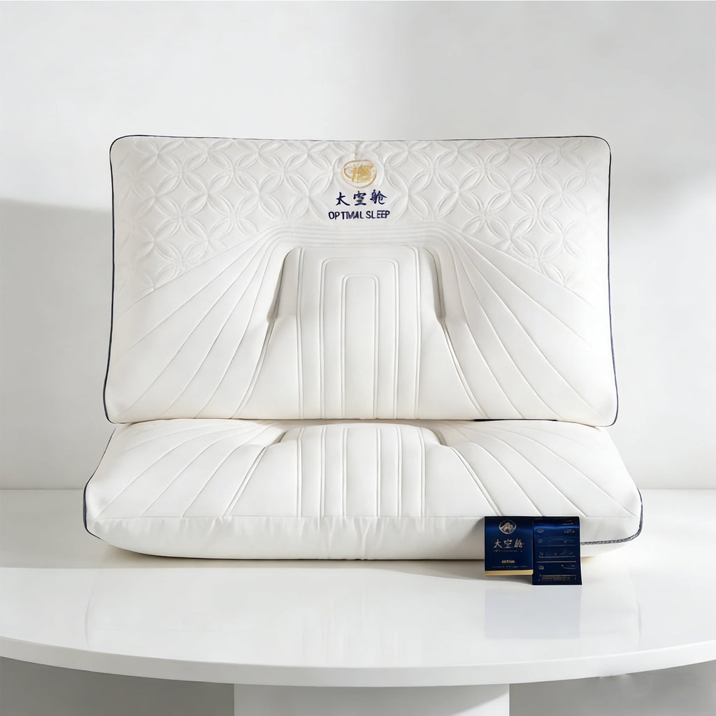 2-Pack Space Capsule Bed Pillow (29.13" x 18.9") - Plush and Supportive - Image 5