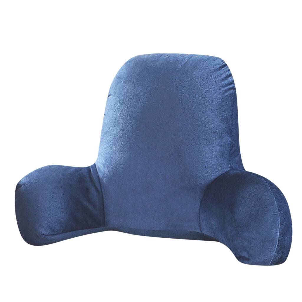 Fankiway Backrest Pillow with Arms, Back Rest for Bed Sitting, Plush Big Backrest Lumbar Support Chair Cushion, Foam ... - Image 5
