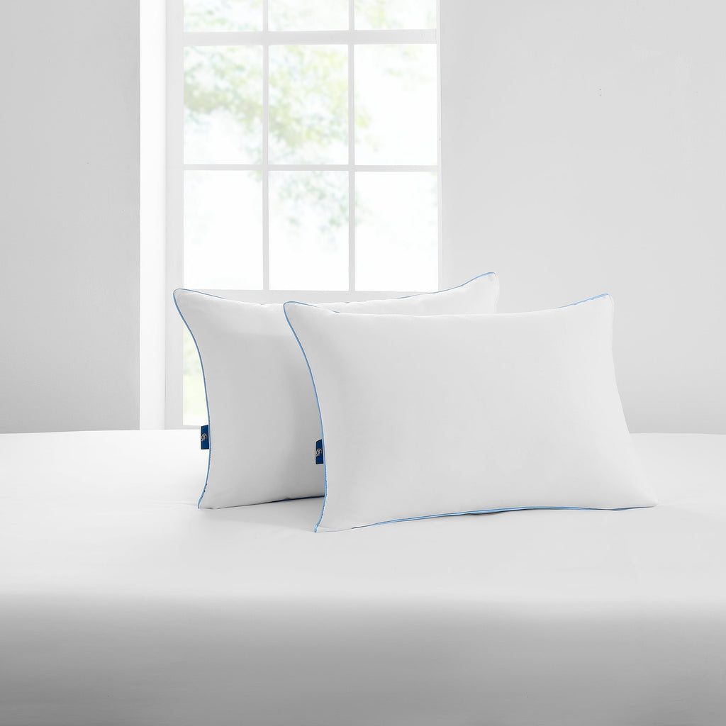 pedic Cool Nites Bed Pillow, Standard/Queen, 2 Pack - Image 3