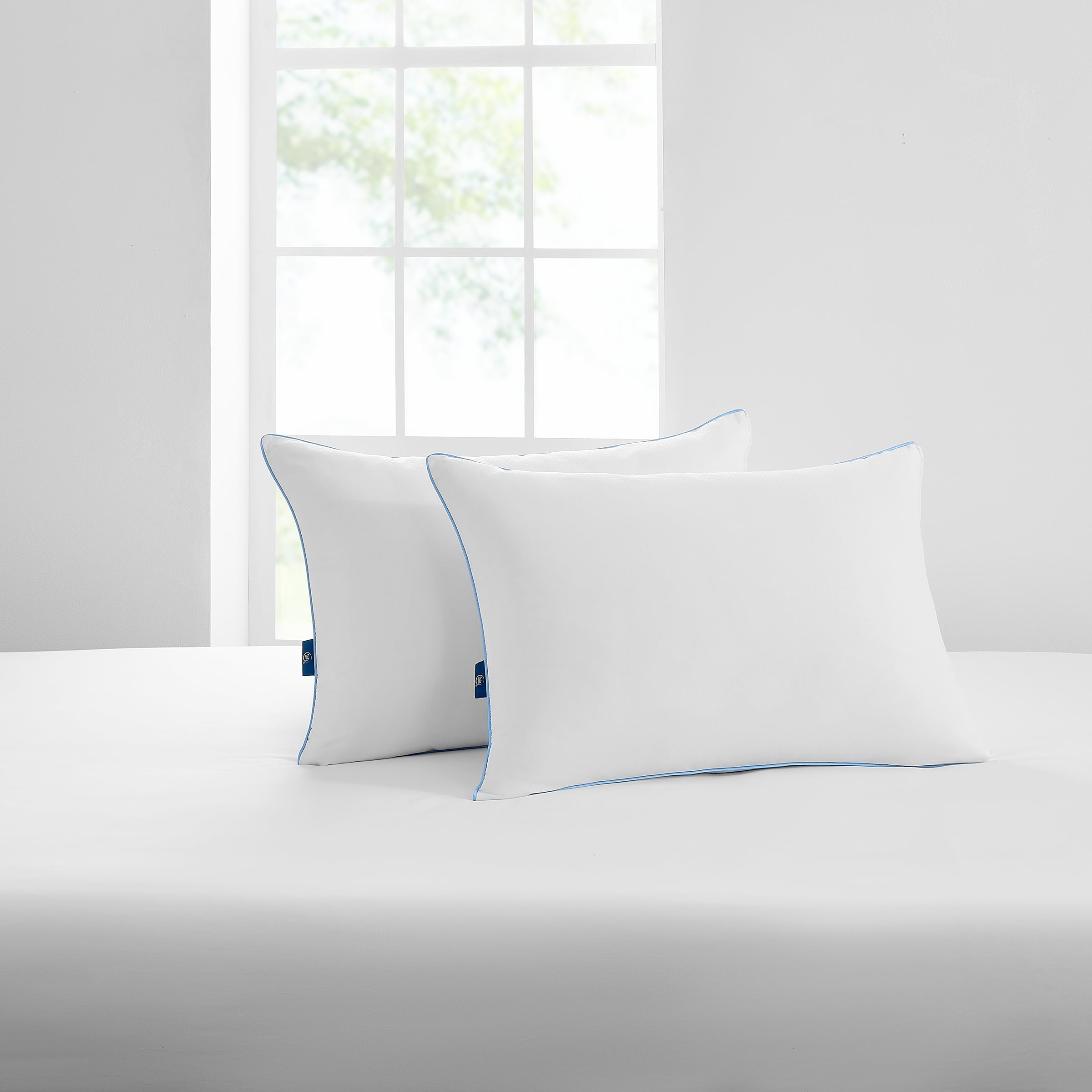 pedic Cool Nites Bed Pillow, Standard/Queen, 2 Pack - Image 3