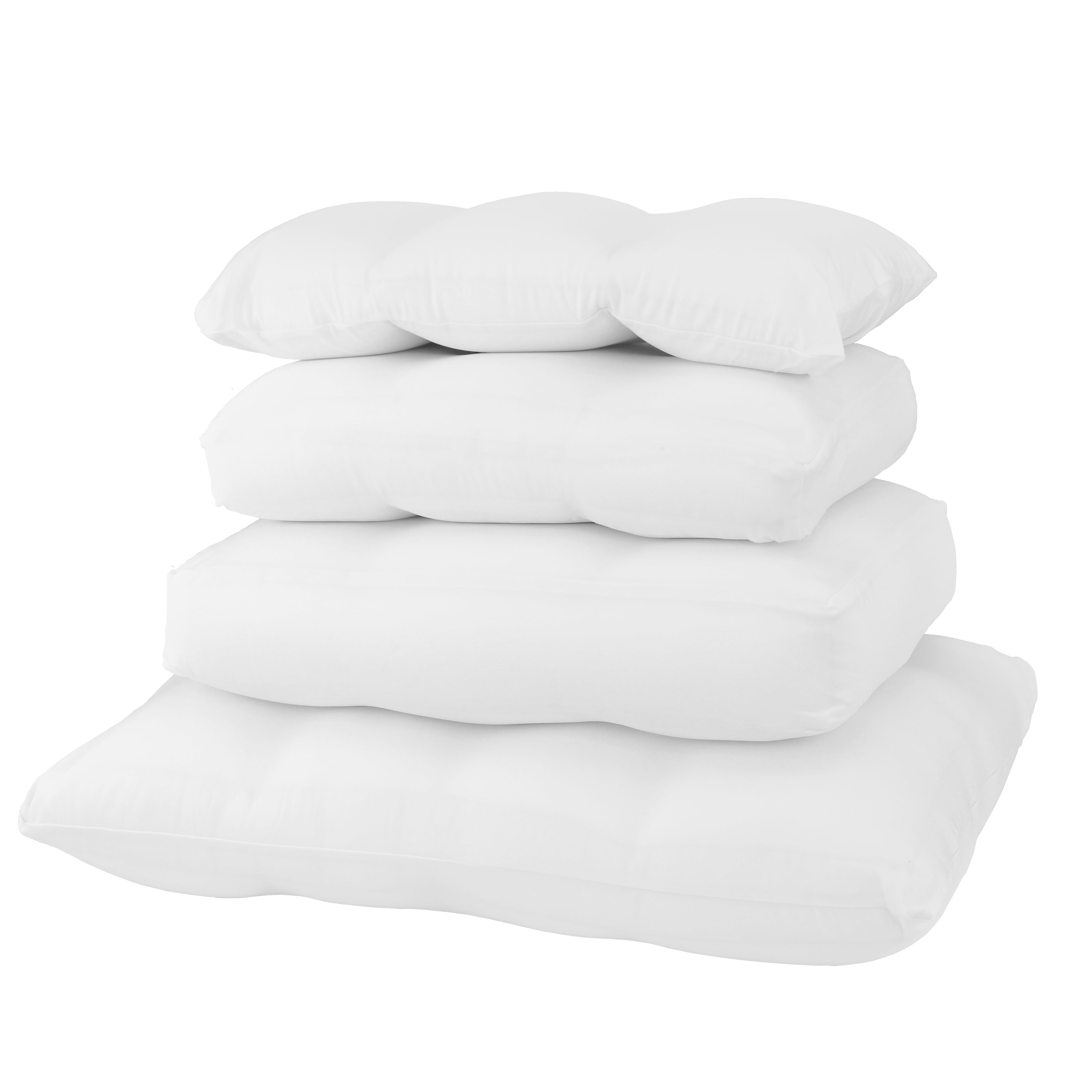 Deluxe Comfort Microbead Cloud Pillow Bed, X-Large, White - Image 4