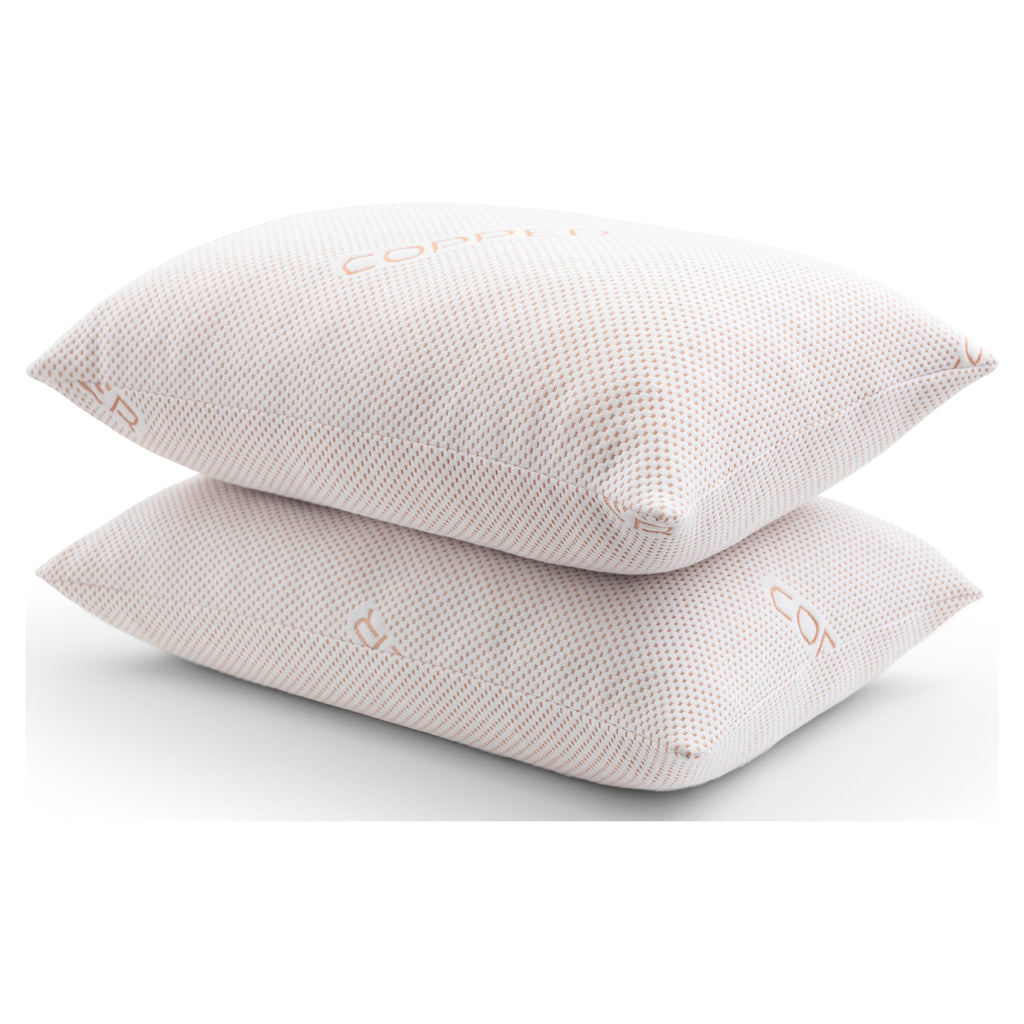 Luxury Knit Bed Pillow 2 Pack, Standard/Queen, Polyester - Image 2