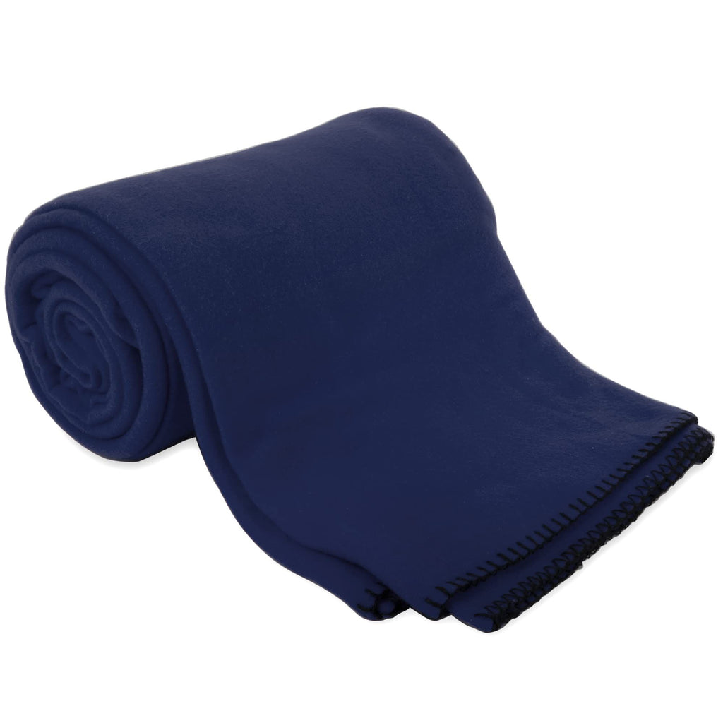 Solid Color 90"L x 60"W Fleece Throw Blanket for Fall, Winter, Spring, Summer, Men, Women, Homeless, Charity Donation... - Image 3