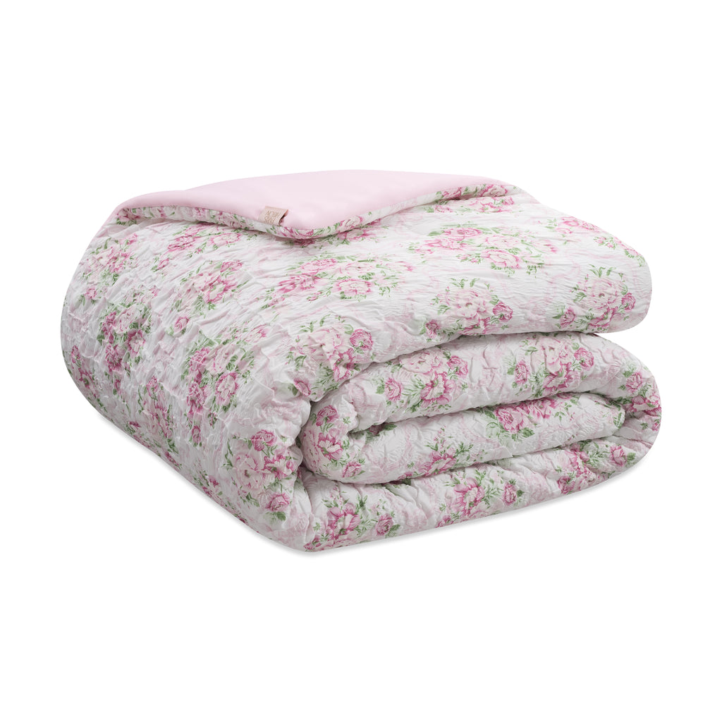Paris Hilton 2-Piece Coquette Floral Pink Comforter Set, Twin/Twin XL - Image 4