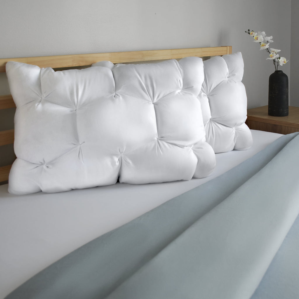 Sealy  Down Alternative Cloud Luxe Bed Pillows, Standard/Queen - Adaptive Huggable Core (2 Pack) - Image 2