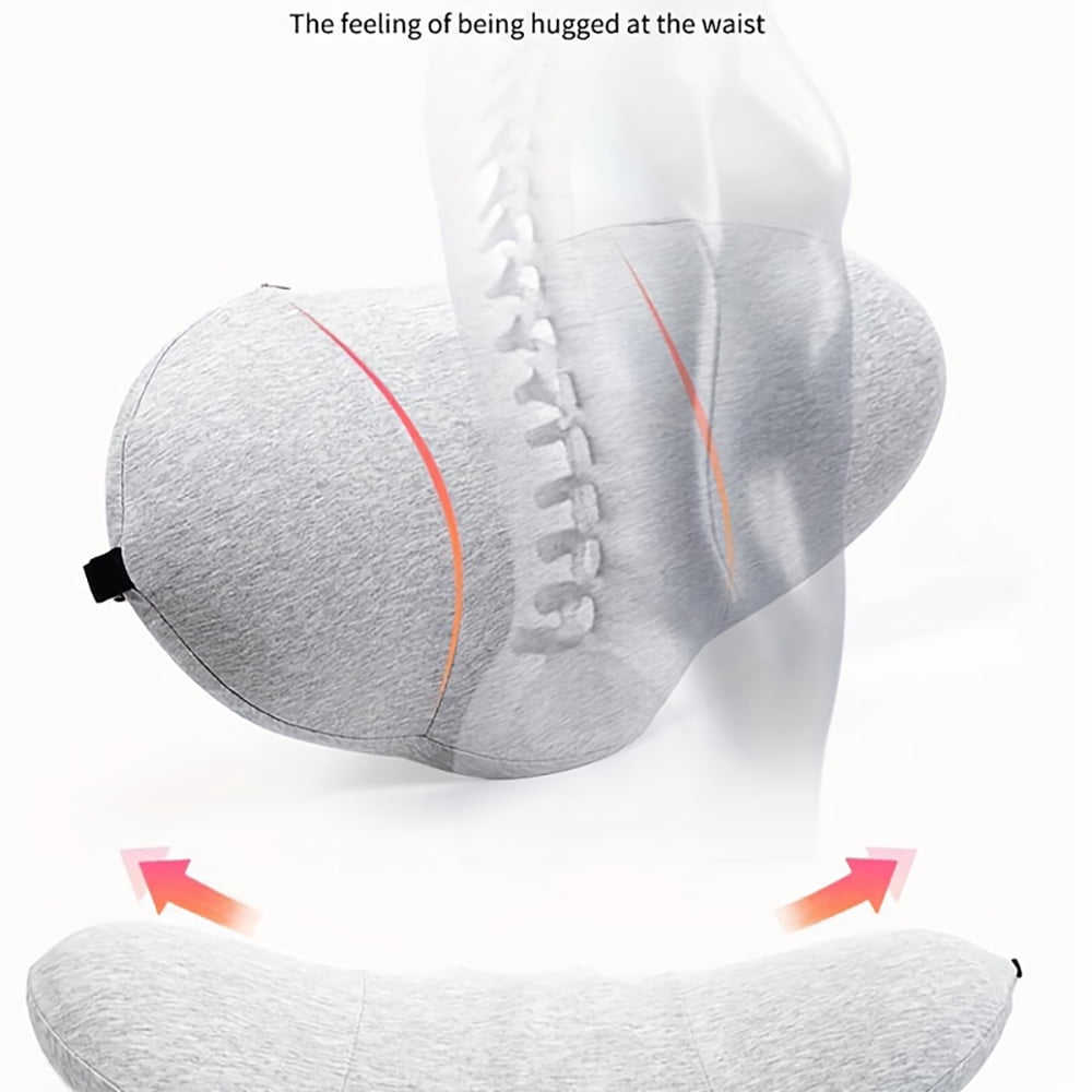 Eoumupi Effective Support Adult Breathable Lumbar Bed Pillow, Soft, 1 Pack - Image 6