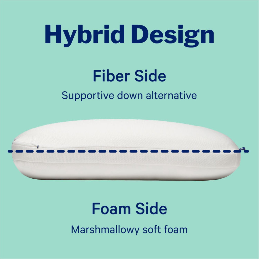 Essential Cooling Hybrid Pillow, Standard - Image 3