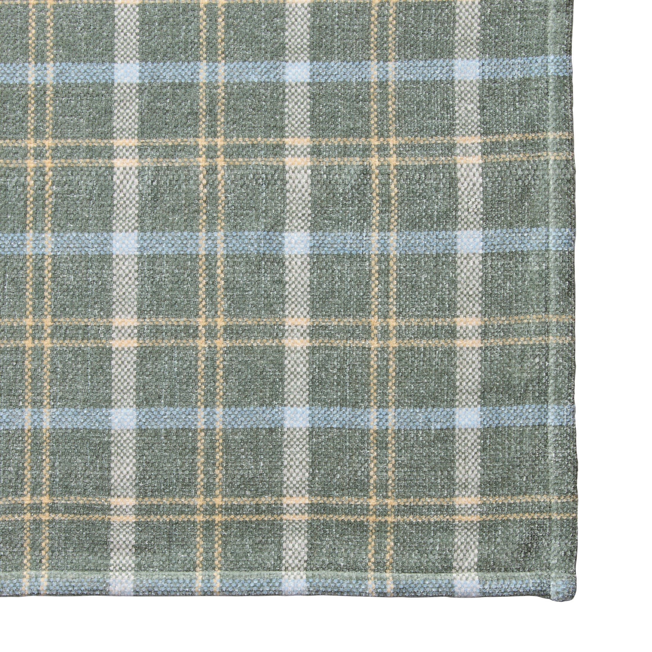 Better Homes & Gardens Woven Chenille Plaid Throw Blanket, Green River , 50x72 Inches - Image 4